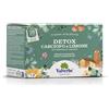 VALVERBE Detox Carciofo e Limone Biologico 20 Filtri - Pacco da 6-180 g