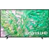 Samsung TV Crystal UHD 4K 43" UE43DU8070UXZT Smart Wi-Fi Black 2024, Processore 4K, Upscaling, AirSlim Design, OTS Lite [UE43DU8070UXZT]