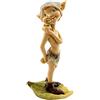 Top Collection Miniatura Giardino fatato e terrario Pixie con Gufo Statuetta, Marrone Chiaro, Verde