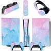 ECLAY FXCON per PS5 Console Disc Edition & Digital Edition Sticker Vinyl Decal Cover per Ps5 Controller & Charging Station & Headset & Media Remote 34926 Senza Bolle (Size : Disc Version)