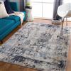 Livabliss Trocadero Tappeto Salotto Moderno Astratto Tappeto Soggiorno, Camera da Letto, Pranzo Moderni Tappeti Effetto Marmo, Morbido e Pelo Corto, Ampio 160x220 cm, Beige e Ardesia Grigio