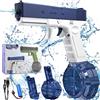 TaimeiMao Pistola ad Acqua Elettrica,Pistola ad Acqua a Lungo Raggio,Pistola ad Acqua Automatica 434 + 58CC Grande Capacità,Water Gun Electric per Adulti e Bambini,Estate,Spiaggia,Giochi in Piscina