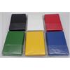 docsmagic.de 6 x 60 Mat Card Sleeves Small Size 62 x 89 - Black Blue Green Red White Yellow - YGO CFV - Mini Bustine