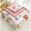 JORTUIO Copriletto Matrimoniale/Singolo Cotone Trapunta Estivo 150x200/200/230cm Piumone Microfibra Morbido Coperta Divano Giorno, Copriletto Letto Multiuso (Color : #18, Size : 200x230cm/79x90in)