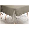 La biancheria per la casa TOVAGLIA LIMA © in TELA CERATA plastificata LAVABILE idrorepellente in PVC UNITO BEIGE made in Italy - Cm. 140x220 x8 persone