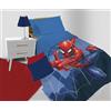 hermet Spiderman, Copriletto Trapuntato Letto Singolo Primaverile, Trapunta Primaverile letto singolo, Copriletto Mezza Stagione Tapuntato, 100% Microfibra, Prodotto Ufficiale Marvel