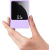 YOOSANG Power Bank Super Veloce da 22,5W 10000mAh Uscite e Ingressi USB C Caricabatterie per Telefono Portatile Mini Batteria Compatibile con iPhone Samsung Tablet e Altro (Viola)