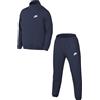 Nike Men's Tracksuit M Nk Club Pk Trk Suit, Midnight Navy/White, FB7351-410, 2XL