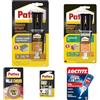 Pattex Power Epoxy Acciaio Liquido, colla epossidica bicomponente color metallo a base di resina epossidica, forte adesivo epossidico per metalli e altri materiali, 1x35g