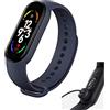 Generico Smart Watch for Men Women, Activity Tracker Fitness Tracker con temperatura cardiaca Monitoraggio della pressione cardiaca IP67 IP 67 impermeabile per Android e per telefoni iOS (Blu)