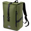 Cabin Max ISEO Bagaglio a Mano 40x20x25 Ryanair - Zaino Rolltop da Viaggio - Zaino Cabina Aereo Compatibile - Realizzato in Tessuto Riciclato Impermeabile RPET