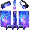 ECLAY FXCON 78030 per PS5 Console Disc Edition & Digital Edition Sticker Vinyl Decal Cover per Ps5 Controller & Charging Station & Headset & Media Remote Senza Bolle (Size : Digital Edition)
