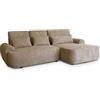 Robin Inspire Divano Angolo Con Funzione Letto E Vano Contenitore A Forma Di L Autonomo Destra Aldo Beige 266 x 160 x 87 cm