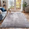 Livabliss Giulia Astratto Rectangle Tappeto | Taupe, Carbone, Grigio chiaro | 160x220cm | Soggiorno e Camera da Letto | Tessuto a Macchina Poliestere