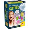 Liscianigiochi Lisciani - I'm A Genius - Alla scoperta dei glitter per bambini dai 7 anni - Kit esperimenti scientifici con paillettes - Creazione slime luminoso e cristalli fluorescenti - Made in Italy