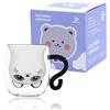 SHENDONG Tazze dolci per gatti con manico Tazze dolci tè per gatti tazza da caffè 250 ml/8,4 oz tazza per latte regalo per compleanno personale, San Valentino e ufficio (dolci tazze nere cat)