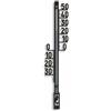 TFA Termometro esterno grande analogico nero (L x P x A) 23 x 65 x 275 mm