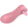 Easytoys Vibe Pad Tapping + Vibrating with Remote Control Pink