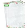 SIGEL DP608 - Carta da lettere natalizia Christmas Magic Watercolor, formato A4, 25 fogli, in carta sostenibile