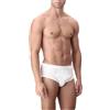 Perofil Filo Di Scozia Slip Sportovo Uomo, Bianco, 3-S