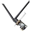 Cudy Scheda di rete Cudy WE3000 Adattatore PCI Express Wi-Fi 6 Tri-Band AX5400 Nero [NKCUDWACPE00002]