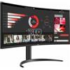 GielleService MONITOR LG Ultrawide 34 LED curvo WQHD FreeSync 100Hz 34WR55QC-B Risposta 5ms