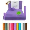 Wachsmann - 20 lastre in cera d'api dalla Germania, viola, lastre di cera 20 x 15 cm, per fare candele di cera d'api, cera per candele
