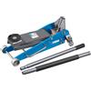 FERVI Cric auto idraulico a carrello sollevatore professionale in alluminio 2,5 T Ton