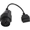 BOROCO Adattatore obd2,Cavo Scanner connettore Adattatore OBD1 da 20 Pin a 16 Pin OBD2 per BM_W E36 E38 E39 E46 E53 X5 Z3