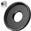 NEEWER Anello Adattatore per 17mm a 37mm Filtro Obiettivo, Compatibile con Beastgrip Lenti da 37mm Gabbia Telefono per 16 15 Pro Max S24 Ultra Rig Video Stabilizzatore per Registrazione Video, PA061