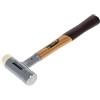 GEDORE Martello KOMBI-PLUS R, con Manico in Legno, Mazzuola Antirimbalzo, Martello da Fabbro, Diametro 35 mm, Martello Antirimbalzo, Manico in Noce Americano, 247 H-35
