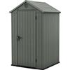Keter Casetta da Giardino Darwin 4x4, Verde, 125,8 X 117 X 205 h