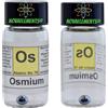 Osmio Metallico, Osmio Pellet, Osmio Elemento Puro 99.95% Certificato 0.5 Grammi
