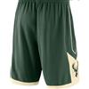 PANTALONCINI/SHORTS COLLEZIONE ADULTO-BASKET-MILWAUKEE BUCKS-ANTETOKOUNMPO-VERDI