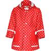 Playshoes Giacca da pioggia, Abbigliamento antipioggia antivento e impermeabile Unisex - Bambini e ragazzi, rosso, 140