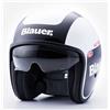 Blauer Casco Moto Jet Blauer Pilot 1.1 HT In Fibra Grafica G Bianco