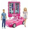 Mattel BARBIE Playset Armadio dei Sogni con auto e bambole