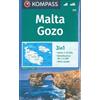 Mapiberia Carta escursionistica n. 235. Malta, Gozo 1:25.000. Ediz. tedesca e inglese: Wandelkaart Schaal 1 : 25.000