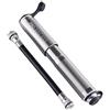 PRO BIKE TOOL Mini pompa per bici Presta e Schrader, ad alta pressione, affidabile, compatta e leggera, per bici da strada, mountain bike e BMX