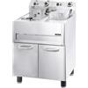 Ristosubito Friggitrice elettrica doppia CLN Potenza 9,9 x 2 kW Modello CFP132