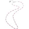 Chantecler / Et Voilà / collana catena / argento e smalto sfumato rosa - 42423