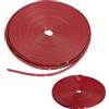 Yhuasia 8 m Anello Protezione Pneumatici, Striscia Protettiva Auto Gomma, Universale Guarnizione Porta Auto, Striscia Decorativa Per Cerchioni Automobilistici, Decorazione Delle Ruote (Rosso)