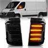 OZ-LAMPE Frecce Specchietto a Indicatori di direzione Specchietto Retrovisore Laterale Compatibile con BOXER FIAT DUCATO RAM PROMASTER CITROEN JUMPER RELAY, 2 Pezzi Canbus