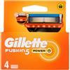 PROCTER & GAMBLE SRL Lame Gillette Fusion5 Power 4 Pezzi