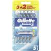 PROCTER & GAMBLE SRL Gillette Sensor3 Cool 3+2 Pezzi