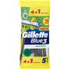 PROCTER & GAMBLE SRL Gillette Blue3 Usa E Getta Sensitive 4+1 Pezzi