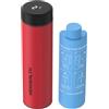 KEKHEALTH Tazza Refrigerata per Insulina con Visualizzazione Della Temperatura, Borsa Termica per Insulina 3 Penne, Borsa Termica Medicinali, Kit Diabetici(Rosso di Salvataggio)