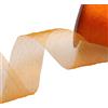 Deko AS GmbH Crash Organza Orange - Larghezza 50 mm - Rotolo 20 Meter - 68050 20 della R 50