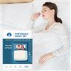 Yutianli Set di lenzuola usa e getta, copripiumino e federe, per hotel e viaggi, set di lenzuola portatile pronto all'uso (viaggio 4 pezzi matrimoniale)