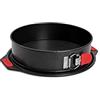 Woll Let's bake - Teglia apribile Ø 26 cm, a prova di perdite, senza PFAS, con rivestimento antiaderente e manici in silicone, lavabile in forno e lavabile in lavastoviglie